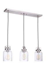 Foxwood 3 Light Mini Pendant by Craftmade - 53693