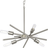Astra 6 Light Medium Chandelier by Progress - P400108