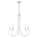 Bari 5 Light Medium Chandelier by Livex - 42925