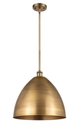 Ballston Cone 1 Light Mini Dome Pendant 16 Inch Wide by Innovations - 516-1S-16-16D