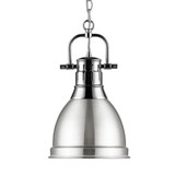 Duncan 1 Light Chain Pendant by Golden - 3602-S
