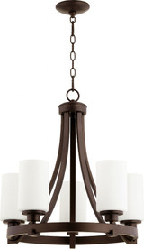 Lancaster 5 Light Medium Chandelier by Quorum - 6207-5