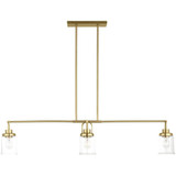 Anders 4 Light Chandelier 9.5 Inch X 48 Inch Wide by Visual Comfort Studio - GLC1184