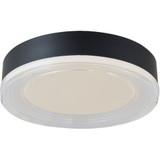 Waves 20W 1 LED Flush Mount 12 Inch Tall and 2.36 Inch Wide by Abra - 30043FM