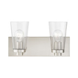Cityview 2 Light Vanity Light by Livex - 18182