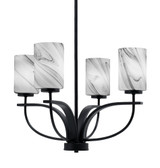 Cavella 4 Light Medium Chandelier by Toltec 3904-MB-300 - 3904-MB-300