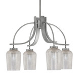 Cavella 4 Light Medium Chandelier by Toltec 3924-4253 - 3924-4253