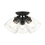 Montgomery 3 Light 14.25 Inch Wide Flush Mount by Livex - 46339