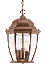 Wexford 3 Light Small Outdoor Pendant by Acclaim - 5036BW
