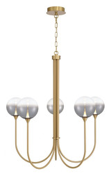 Sussex Fields 20W 5 LED Chandelier 36 Inch Tall and 34 Inch Wide by BSH - 79-BEL-1365665