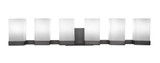 Nouvelle 6 Light Vanity Light 37 Inch Length by Toltec - 3126-ES-530