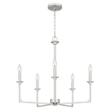 Prescott 5 Light Medium Chandelier by Quoizel - PRC5026