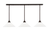 Stem 3 Light Large Pendant by Toltec - 48-BRZ-2161