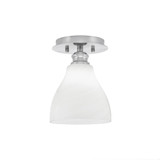 Edge 1 Light 6.25 Inch Wide Semi Flush Mount by Toltec - 1160-6.25