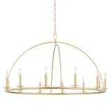 Howell 12 Light Oversized Chandelier by Hudson Valley - 9547