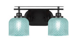 Odyssey 2 Light Bath Bar 8.5 Inch Tall and 15.75 Inch Length by Toltec - 2612-46-1