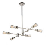 Wembury Park Road 6 Light Oversized Chandelier by BSH - 135-BEL-615304