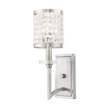 Grammercy 1 Light Wall Sconce 15 Inch Tall by Livex - 50561