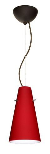 Cierro 1 Light Mini Cord Pendant by Besa - 1KX-CIERRO