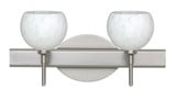 Palla 5 2 Light Vanity Light by Besa - 2SW-PALLA5