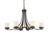 Willow 6 Light Chandelier 35.25 Inches Wide by 22.25 Inches High by Z-Lite - 426CH