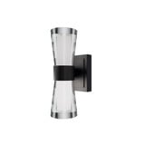 Hourglass 9W 1 4CCT LED Wall Sconce 10 Inch Tall X 4.13 Inch Wide by dweLED - WS-91510