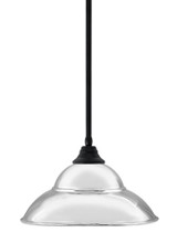 Any 1 Light Steel Large Pendant 9.75 Inch Tall by Toltec - 26-16-975-