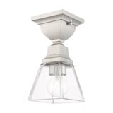 Academy Fold 1 Light 5 Inch Wide Flush Mount by Bailey Street Home - 218-BEL-939517