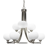 Paramount 9 Light Large Chandelier by Toltec 3409-2852975 - 3409-2852975