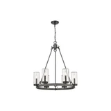 Marlow 6 Light Outdoor Pendant 31 x 27.5 Inch Wide by Z-Lite - 589-6