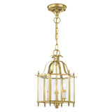 Livingston 3 Light Mini Chandelier by Livex - 4403