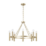 Winton 8 Light Chandelier 22 Inch Tall and 28 Inch Wide by Capital - 462081