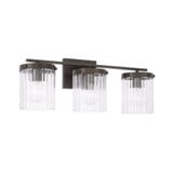 Fitzwilliam Haven 3 Light Bath Vanity 9 Inch Tall and 23.25 Inch Wide by BSH - 309-BEL-1365227