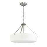Lieon 3 Light Convertible Pendant 15.75 Inch and 21 Inch Wide by Progress - P500508