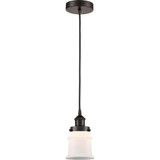 Canton 1 Light Industrial Mini Pendant 10 Inch Tall by Innovations - 616-1PH-610-Canton-S
