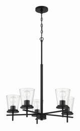 Connell 5 Light Chandelier 27.75 Inch Tall and 25 Inch Wide by Craftmade - 60425