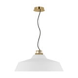 Forge Grande 19W 1 LED Light Large Pendant by Visual Comfort Modern - SLPD13127