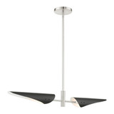 Wick Woodlands 2 Light Mini Chandelier by Bailey Street Home - 218-BEL-1012028
