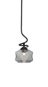 Capri 1 Light Small Stem Pendant 17 Inch Tall by Toltec - 900-87517