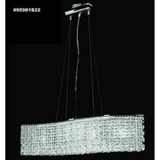 Broadway 5 Light Oversized Crystal Pendant by James Moder - 95981S