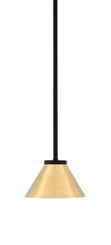 Sandia 1 Light Stem Mini Pendant 4.25 Inch Tall and 7 Inch Wide by Toltec - 6201-421