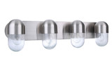 Pill 4 Light Vanity Light 31.38 Inch Wide by Craftmade - 55004