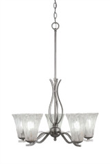 Revo 5 Light Medium Chandelier by Toltec 245-215185 - 245-215185