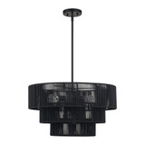 Acordia 6 Light Pendant 21 Inch Tall and 23 Inch Wide by Livex - 49126