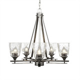 Uptowne 5 Light Medium Chandelier by Toltec 325-20523205 - 325-20523205