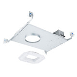 FQ 13W LED Non IC Square Trimless Remodel Housing Kit by WAC - R4FSFL