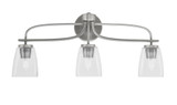 Cavella 3 Light Vanity Light 26 Inch Length by Toltec - 3913-461