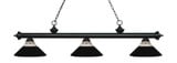 Riviera 3 Light Island/Billiard 14.25 Inch W by 14.75 Inch H by Z-Lite - 200-75R