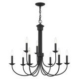 Estate 9 Light Large Chandelier by Livex - 42687