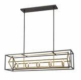 Euclid 10 Light Island/Billiard 13 Inches Wide by 13 Inches High by Z-Lite - 457-10L-CH-MB4E